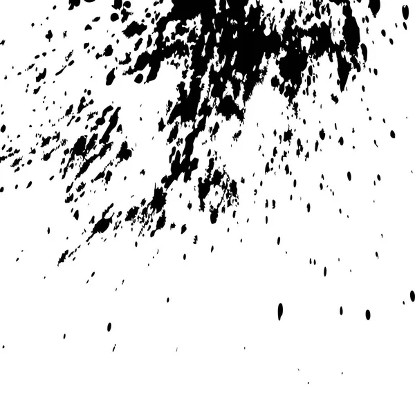 Tinta negra pintura explosión salpicadura artística cubierta diseño boceto . — Vector de stock