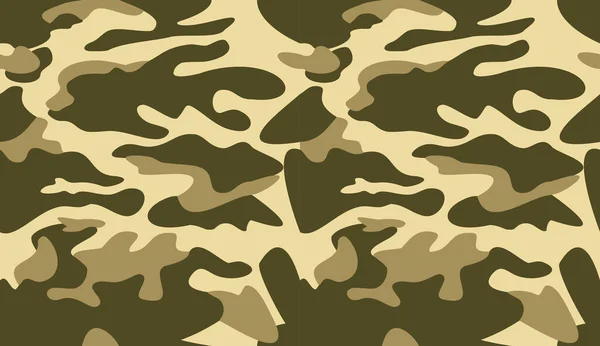 Vetor Fundo Padrão Camuflagem Estilo Roupa Clássica Mascarando Camo Repetição — Vetor de Stock