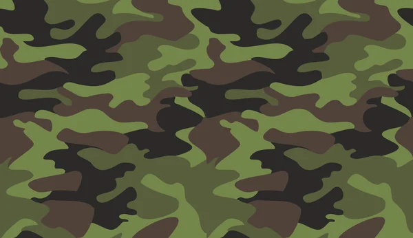 Patrón Camuflaje Vector Fondo Estilo Ropa Clásica Camuflaje Máscara Impresión — Archivo Imágenes Vectoriales