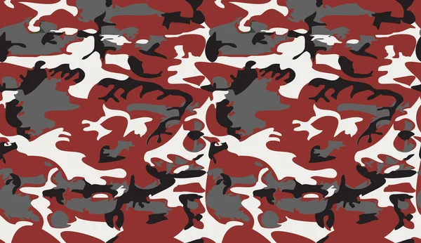 Vetor Fundo Padrão Camuflagem Estilo Roupa Clássica Mascarando Camo Repetição — Vetor de Stock