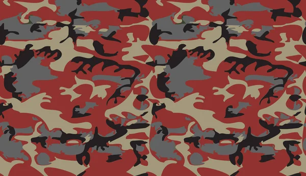 Vetor Fundo Padrão Camuflagem Estilo Roupa Clássica Mascarando Camo Repetição — Vetor de Stock