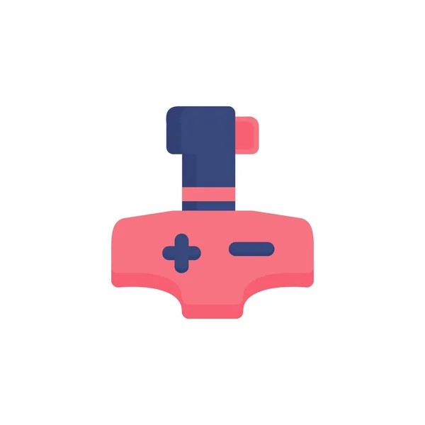 Игровая икона дизайн плоский стиль часть 7 Joystick — стоковый вектор