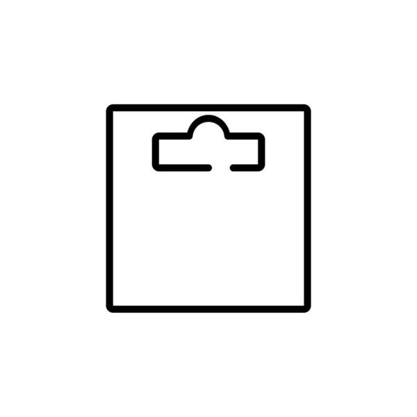 Εικονίδιο πάστα, λογότυπο, μοτίβο, παρουσίαση πρότυπο γραμμή στυλ — Διανυσματικό Αρχείο