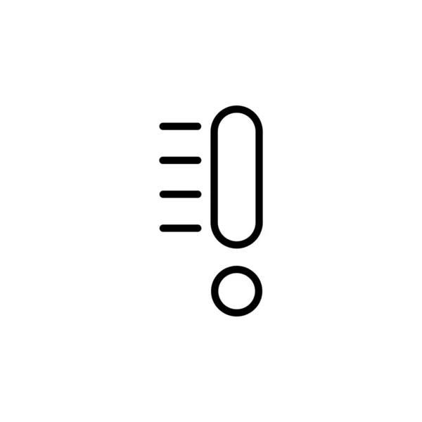 Estilo de línea de diseño de icono de virus. Perfecto para aplicación, web, logotipo y plantilla de presentación — Vector de stock