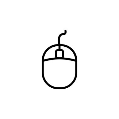 Fare simgesi tasarım çizgisi tarzı. Uygulama, web, logo ve sunum şablonu için mükemmel