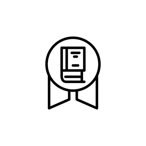 Tilldelningsikon Ikonen För Inlärning Online Perfekt För Applikation Webb Logotyp — Stock vektor