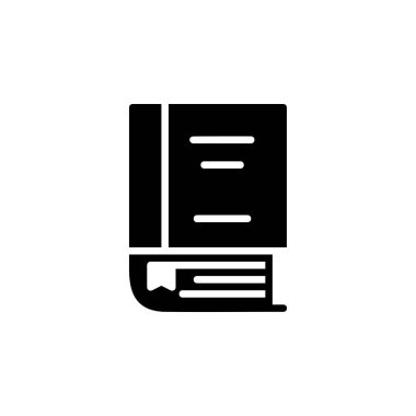 çalışma ikonu. çevrimiçi öğrenme ve ders simgesi. Uygulama, ağ, logo ve sunum şablonu için mükemmel. simge tasarımı katı biçim