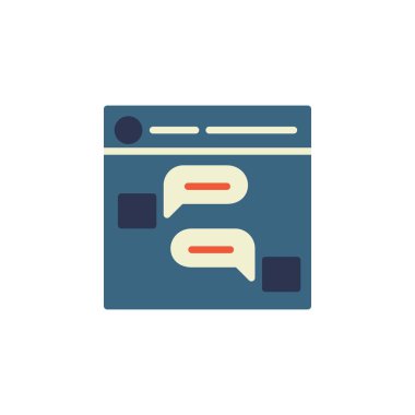 özel grup simgesi. çevrimiçi öğrenme simgesi. Uygulama, web, logo ve sunum şablonu için mükemmel. simge tasarımı düz biçim