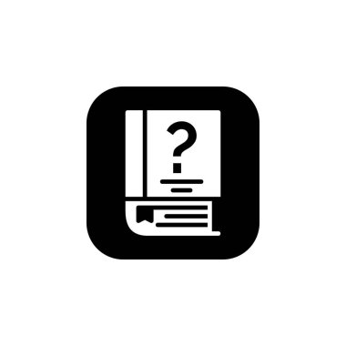 İmdat kitabı ikonu. Çevrimiçi Öğrenme simgesi. Uygulama, ağ, logo ve sunum şablonu için mükemmel. simge tasarımı katı yuvarlak biçim