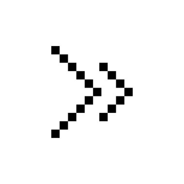 Hız, ırk, ordu, sonraki, geri, hızlı ve ok ikonu. Uygulama, web, logo, oyun ve sunum şablonu için mükemmel. simge tasarımı piksel sanatı ve satır biçimi