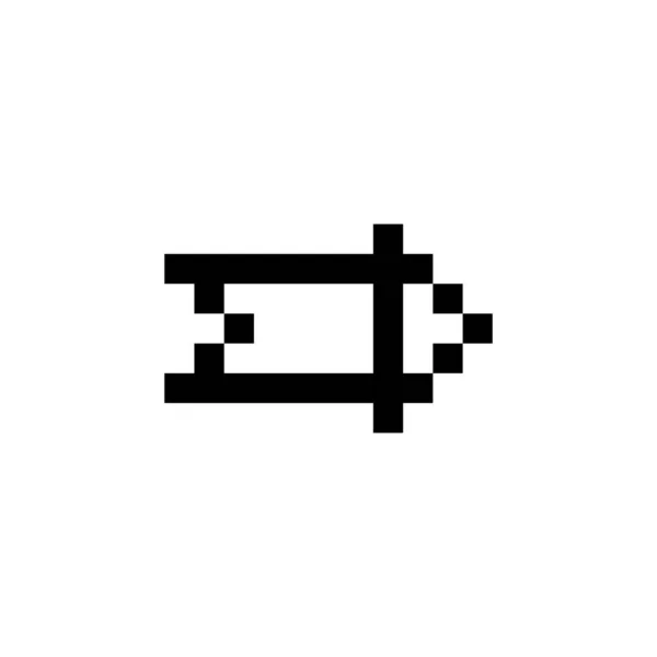 Швидкість Піктограма Стрілки Ідеально Підходить Застосунків Веб Сайтів Логотипів Ігор — стоковий вектор