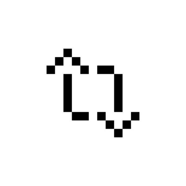 Перезавантаження Завантаження Піктограма Стрілки Ідеально Підходить Застосунків Веб Сайтів Логотипів — стоковий вектор