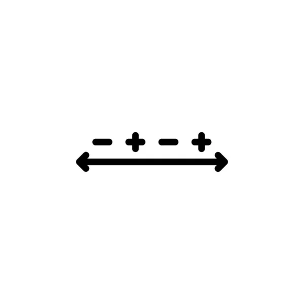 Formel Intervall Och Matematik Ikon Perfekt För Applikation Webb Logotyp — Stock vektor