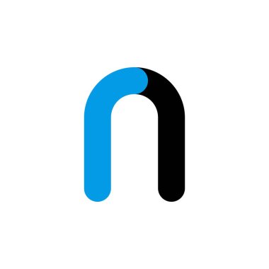 dilimle, öğren, bilim ve matematik ikonu. Uygulama, web, logo, oyun ve sunum şablonu için mükemmel. simge dizaynı mavi çizgi biçimi