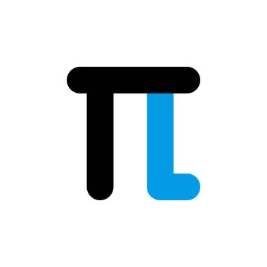 Formül, öğrenme ve matematik ikonu. Uygulama, web, logo, oyun ve sunum şablonu için mükemmel. simge dizaynı mavi çizgi biçimi