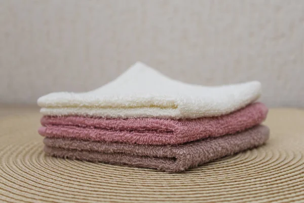 手用纺织品毛巾棉 — 图库照片