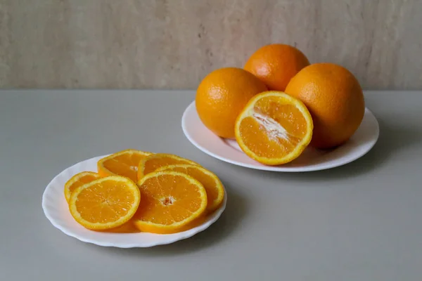 Fruta Laranja Citrinos Vitamina Laranja — Fotografia de Stock