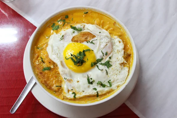 Creole Soup in Peru — Stock Photo, Image