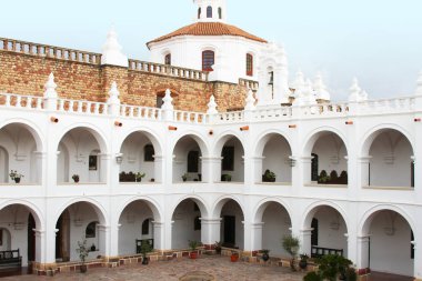 Avlu San Felipe Neri Manastırı, Sucre, Bolivya