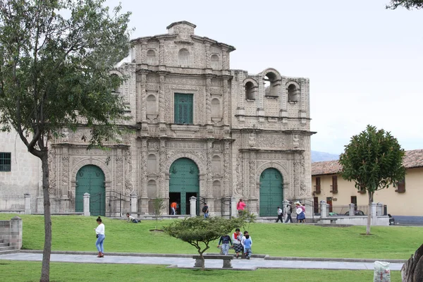 Kathedrale von cajamarca, peru Stockbild