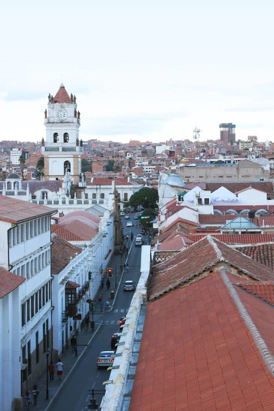 View of Downtown Sucre, Bolivia — Stock Photo, Image