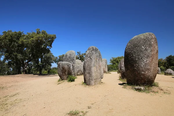 Cromalegue Dos Almendes Largest Megalithic Site Iberian Peninsula — Stock Photo, Image