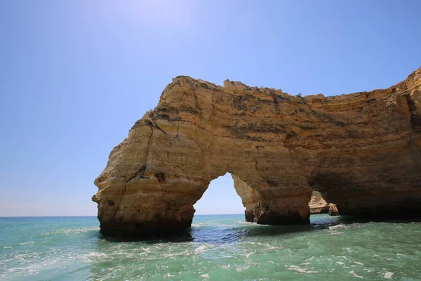 Portugalia Cudowne Wybrzeże Algarve — Zdjęcie stockowe