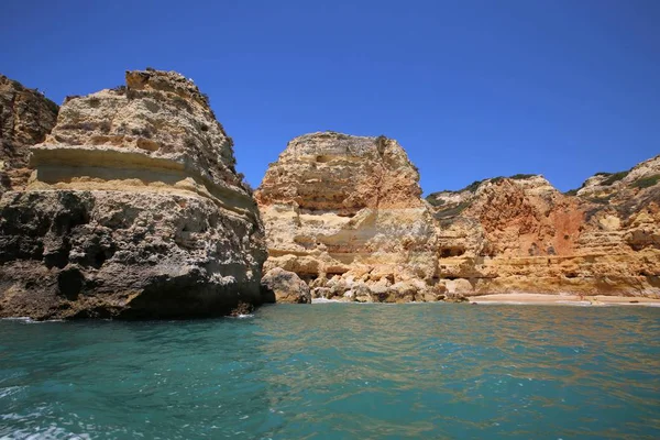 葡萄牙 美丽的阿尔加维海岸 — 图库照片