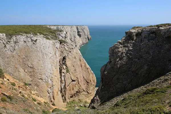 Portugal Algarve Kust Bij Kaap Saint Vincent — Stockfoto