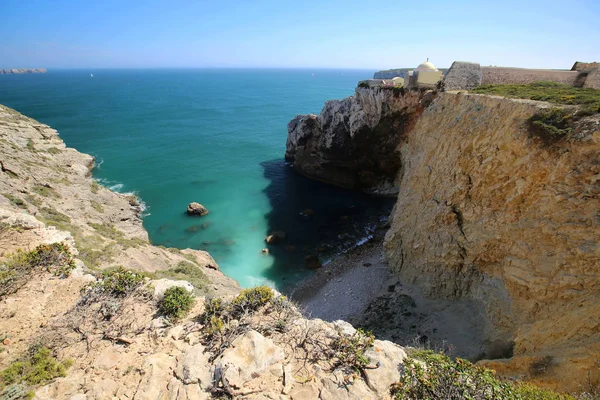 Portugal Algarve Coast Cape Saint Vincent — стоковое фото