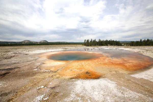 Piscina Opale, Parco Nazionale di Yellowstone — Foto Stock