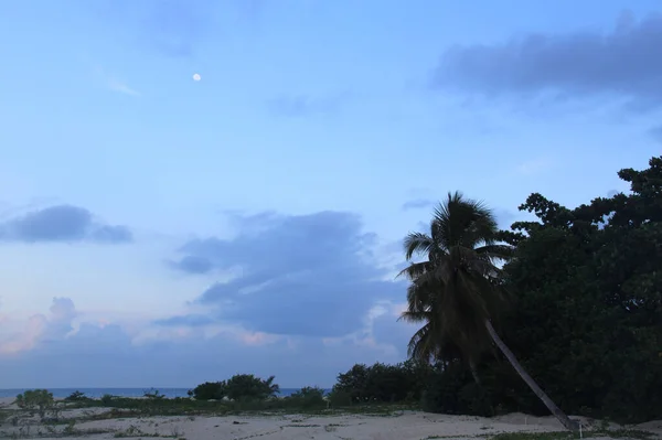 Zonsondergang op Turtle Island, Borneo — Stockfoto