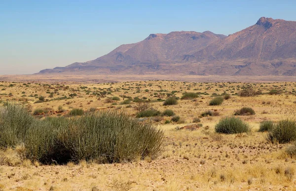 Namibian landscape between Cape Cross and Twyfelfontein — Stock Photo, Image