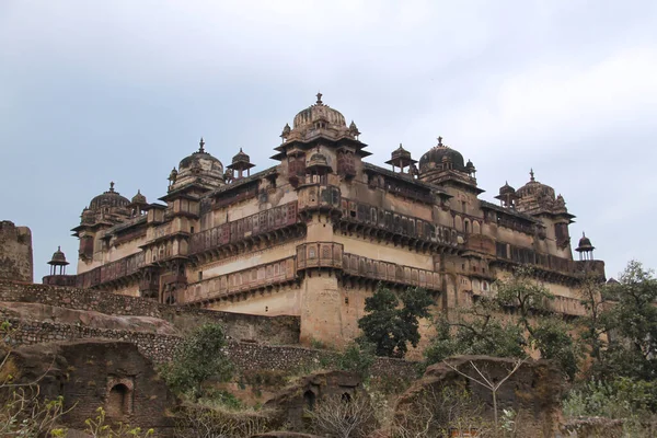 stock image Orchha Fort Complex, Madhya Pradesh, India