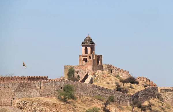 Detail Amber Fort v Jaipuru, Indie — Stock fotografie