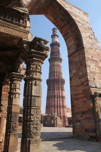 The Qutub Minar, Nueva Delhi, India —  Fotos de Stock