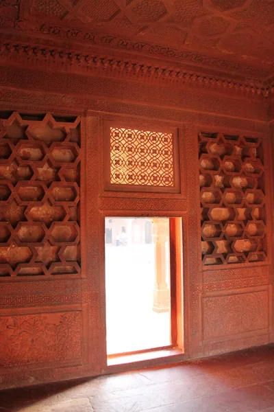 Detalhe do famoso Fatehpur Sikri, perto da cidade de Agra, Índia — Fotografia de Stock