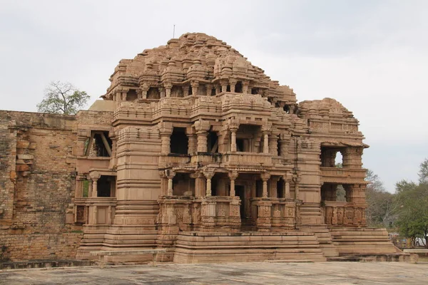Piękna świątynia Sas Bahu Ka Mandir, Gwalior, Indie — Zdjęcie stockowe