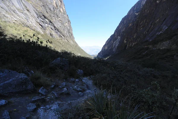 Paesaggi peruviani, Parco nazionale Huascaran — Foto Stock