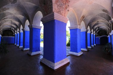 Arequipa 'daki Aziz Catherine Manastırı' nın İçi