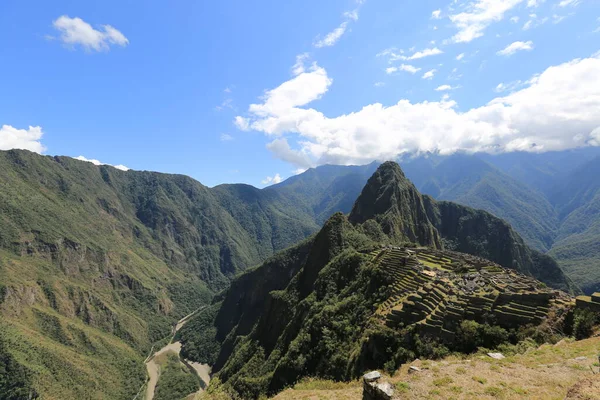 Starożytne miasto Machu Picchu — Zdjęcie stockowe