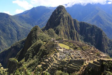 Machu Picchu antik şehri.