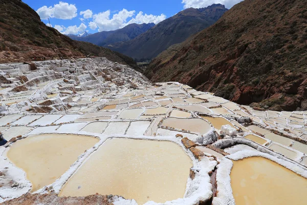 Maras 'ın İnka tuz düzlükleri, Peru