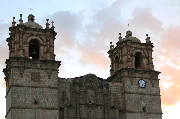 Katedra w Puno nad jeziorem Titicaca — Zdjęcie stockowe