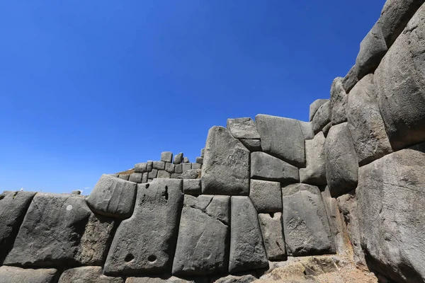 The impressive fortress of Sacsayhuaman, Cusco area — Stock Photo, Image