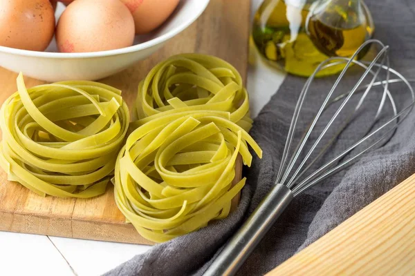 Vegetable pasta, vegetarian and healthy Italian food. Pasta recipe.