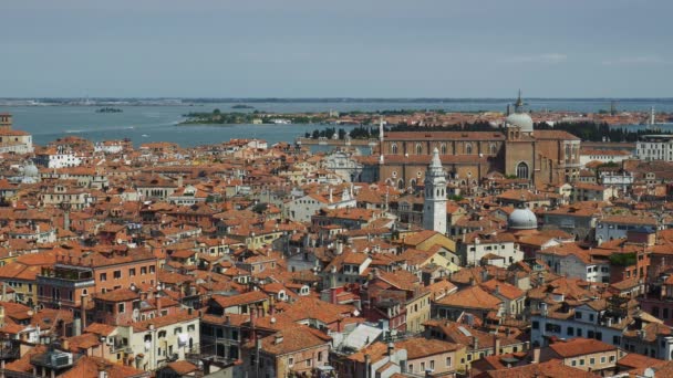 Vue sur la ville de Venise — Video