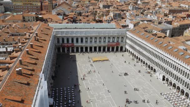 Visa på staden Venedig — Stockvideo