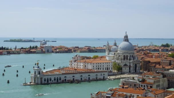 Blick auf die Stadt Venedig — Stockvideo