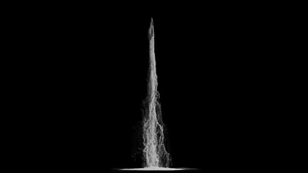 explosion d'eau avec alpha 